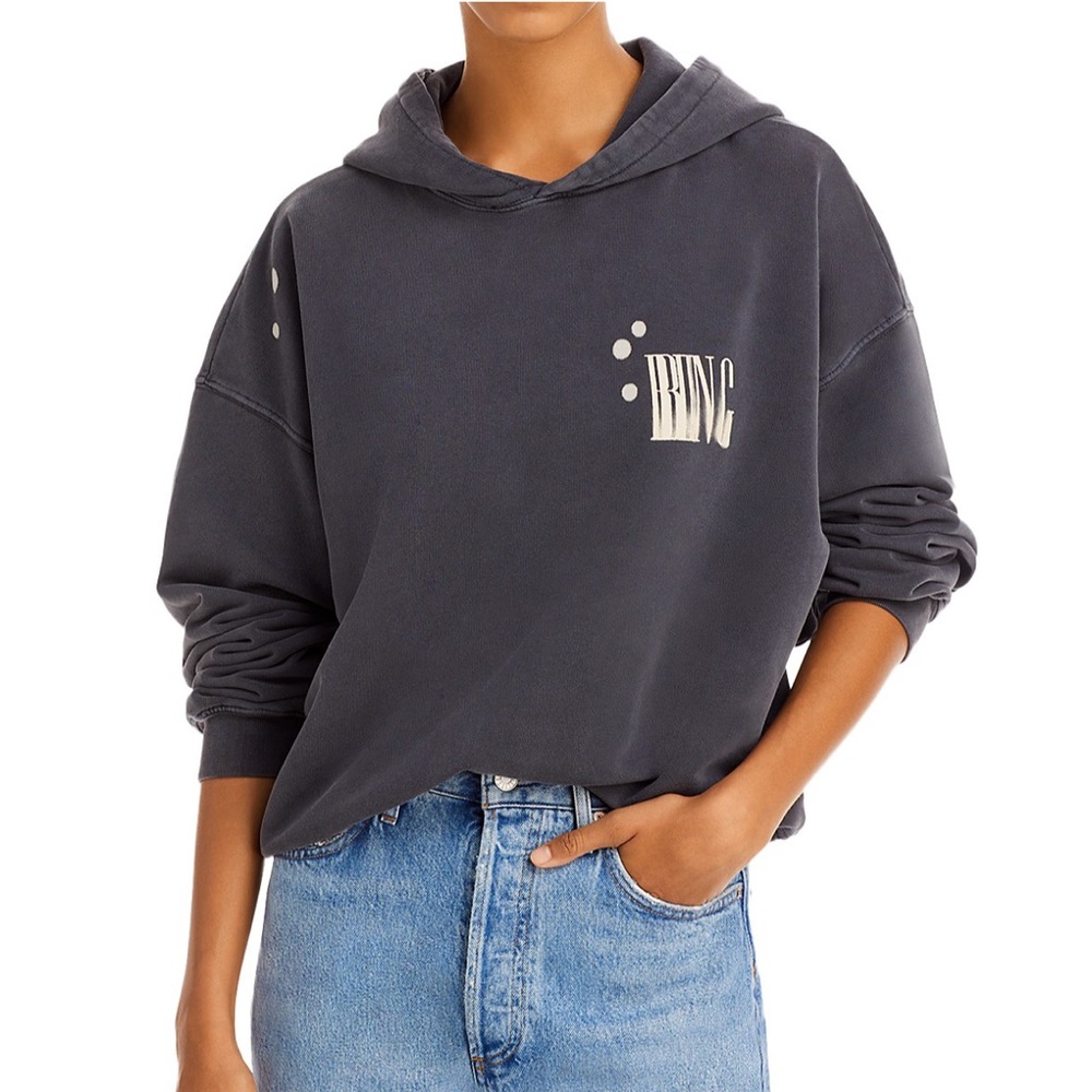 Anine Bing Charcoal Hoodie